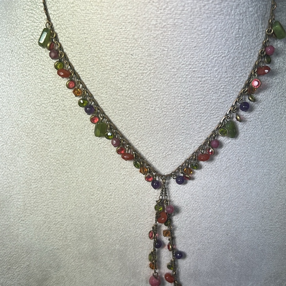 Liz Palacios Necklace with natural Stones. - Picture 4 of 5